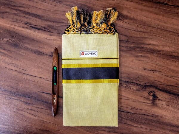 Kerala Tissue Saree with Tassels
