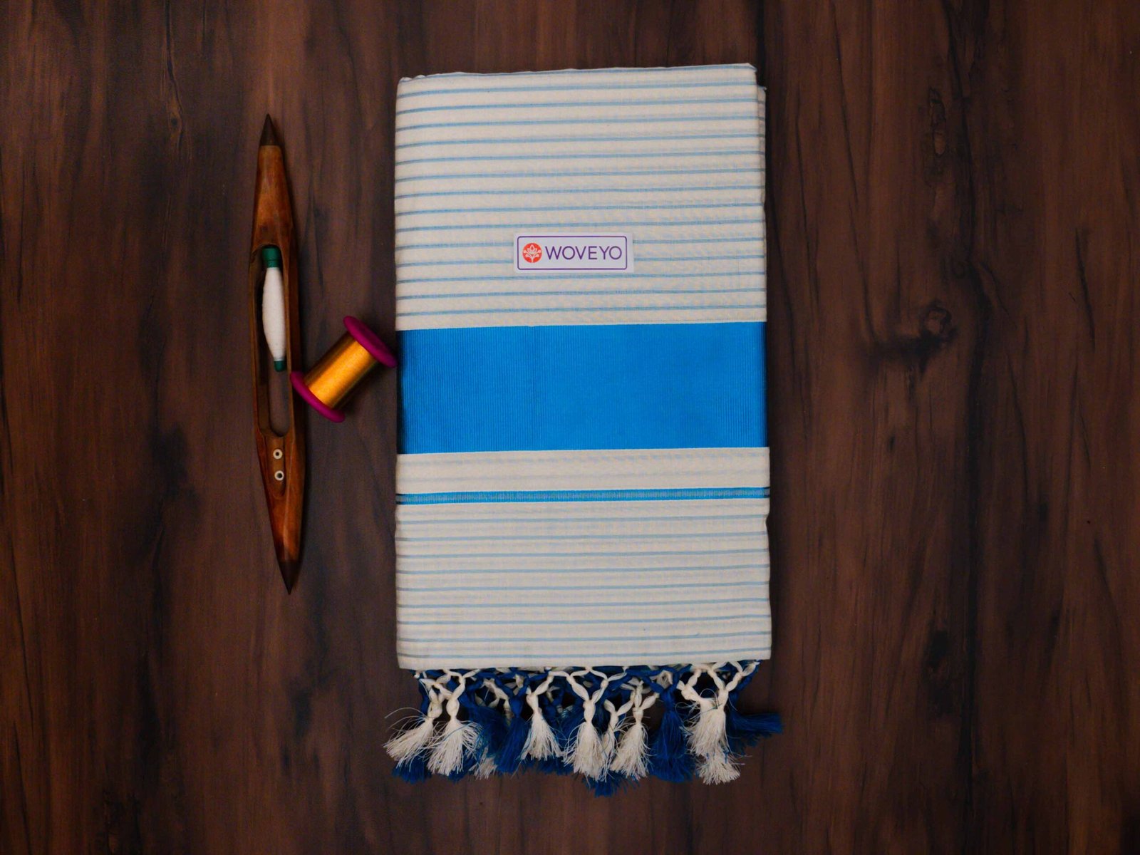 Premium Silver Zari Kerala Tissue Saree with Stripes