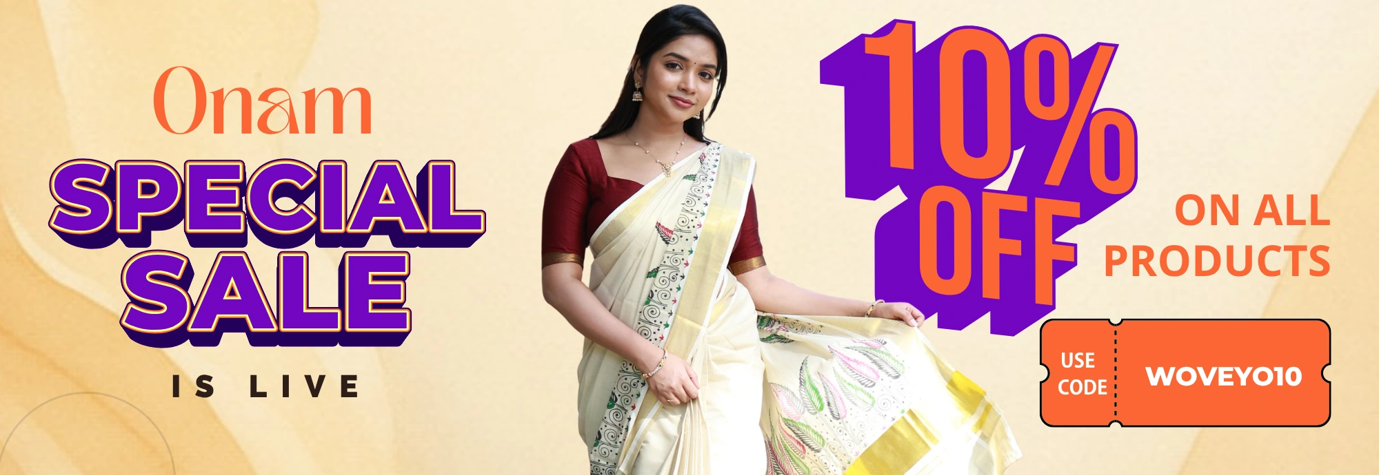 buy Kerala Cotton Sarees online