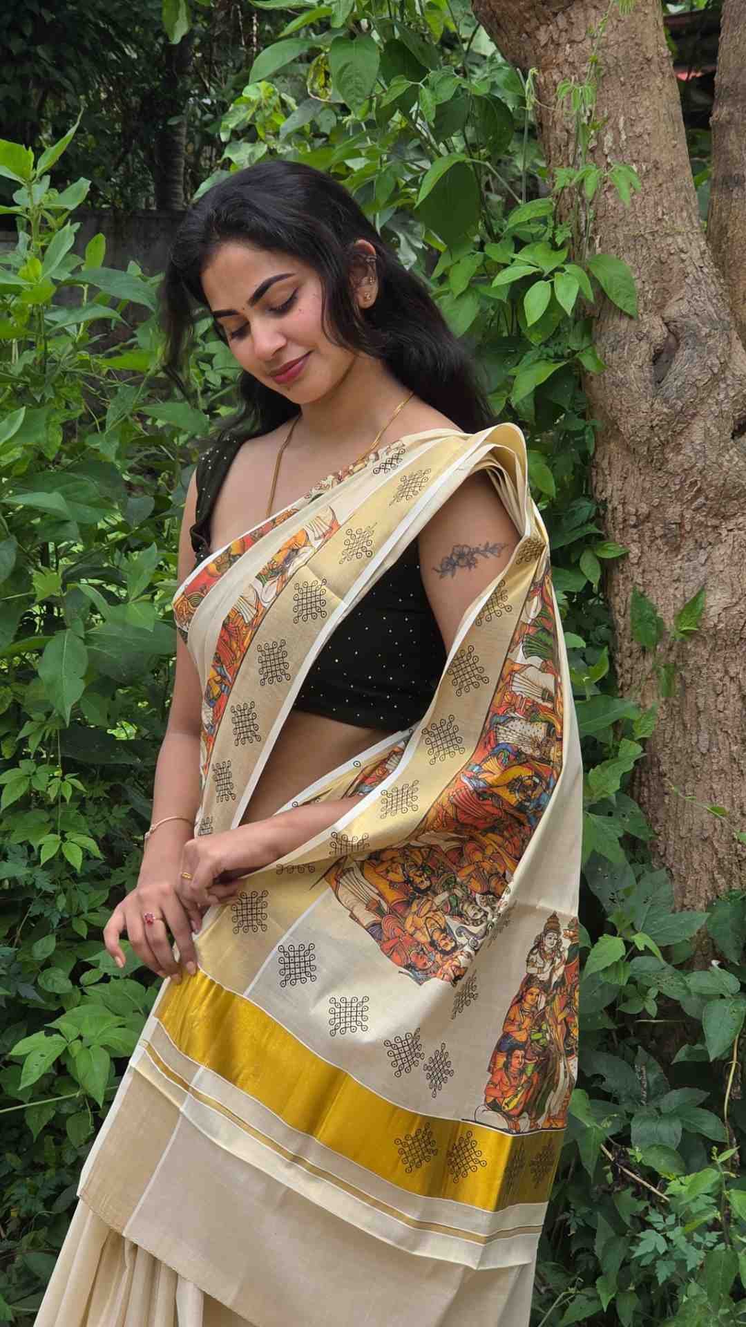 Seetha Kalyanam Kerala Tissue Saree